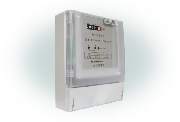 DEX3305／DEX3350／DEX33100<br>大薪電子表／三相三線式／220V